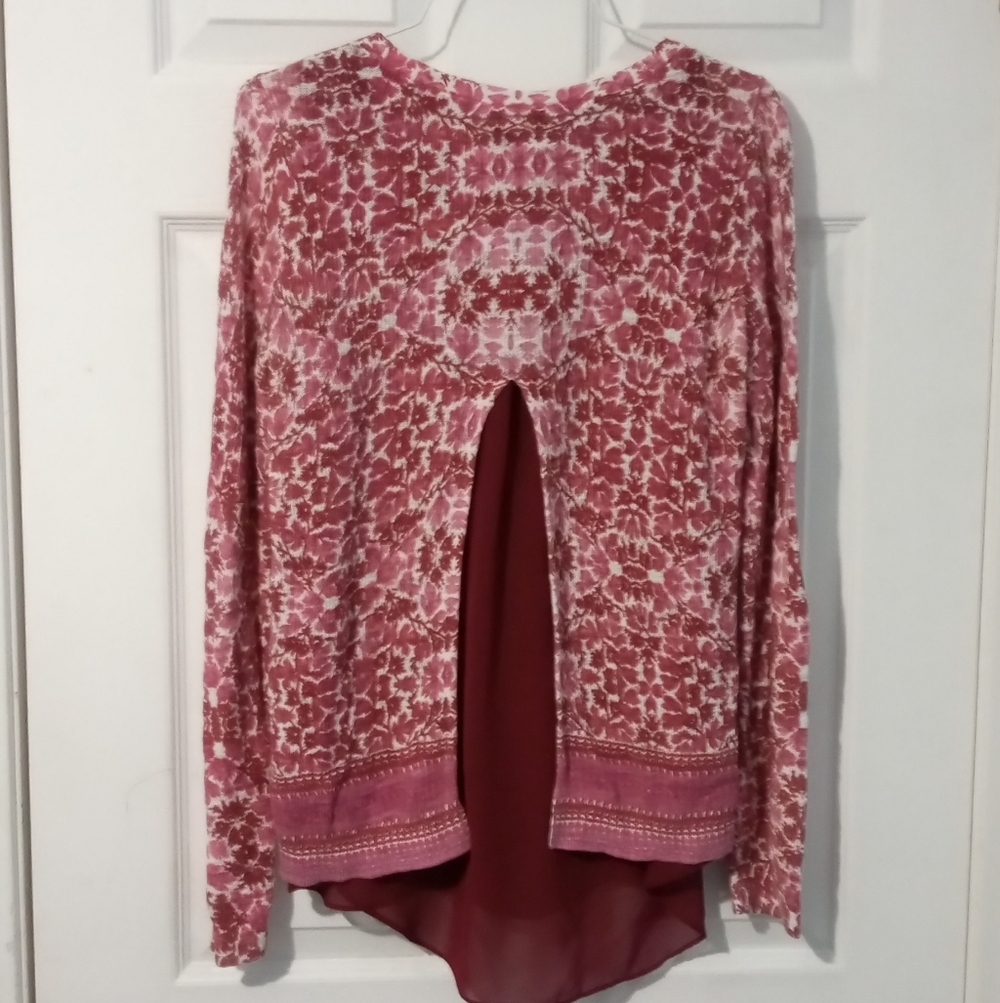 Lucky Brand Pink Floral Blouse - Picture 2 of 4